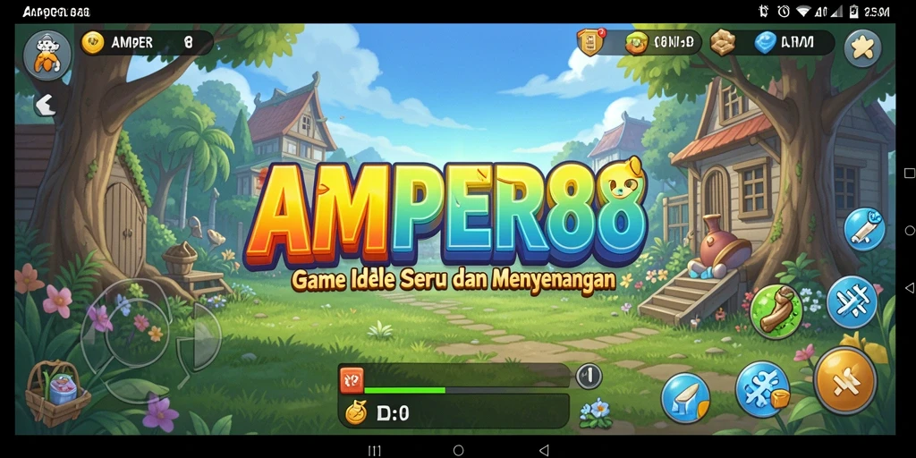 Tampilan gameplay AMPER88 yang memukau dan penuh warna.