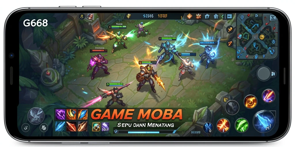 Tampilan gameplay G668 yang mendebarkan dan penuh aksi.