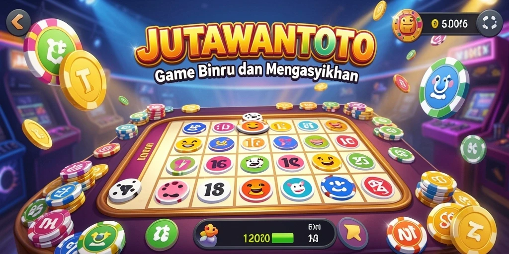 Tampilan gameplay Bingo yang menarik di JUTAWANTOTO.