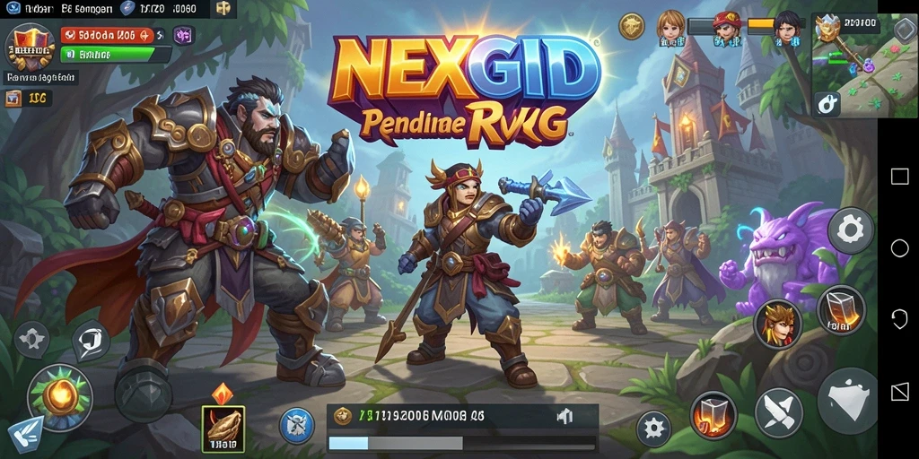 Gameplay RPG seru dengan karakter unik dan dunia luas.