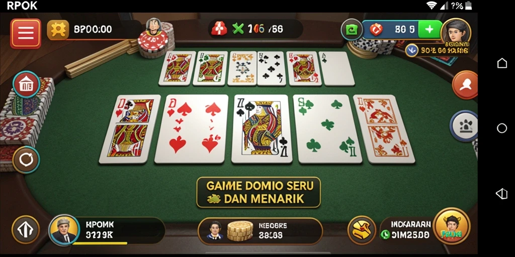 Tampilan gameplay RPOK yang menarik dan interaktif.