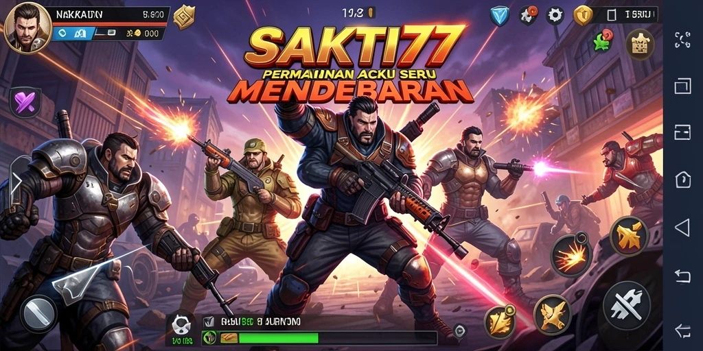 Tampilan gameplay SAKTI77 yang mendebarkan dengan aksi tak terduga.